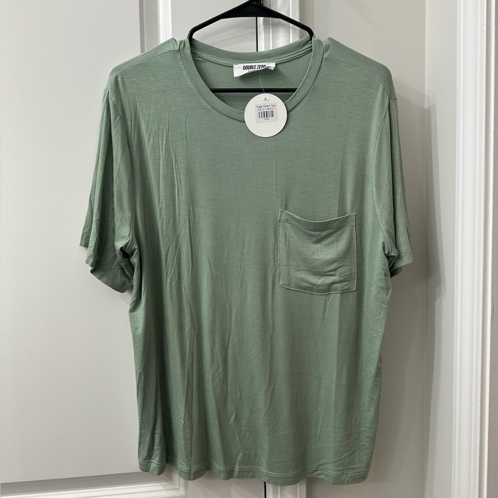 Double Zero Green Short Sleeve Tee